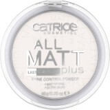 Catrice All Matt Plus Shine Control pudră compactă 001 Universal, 10 g