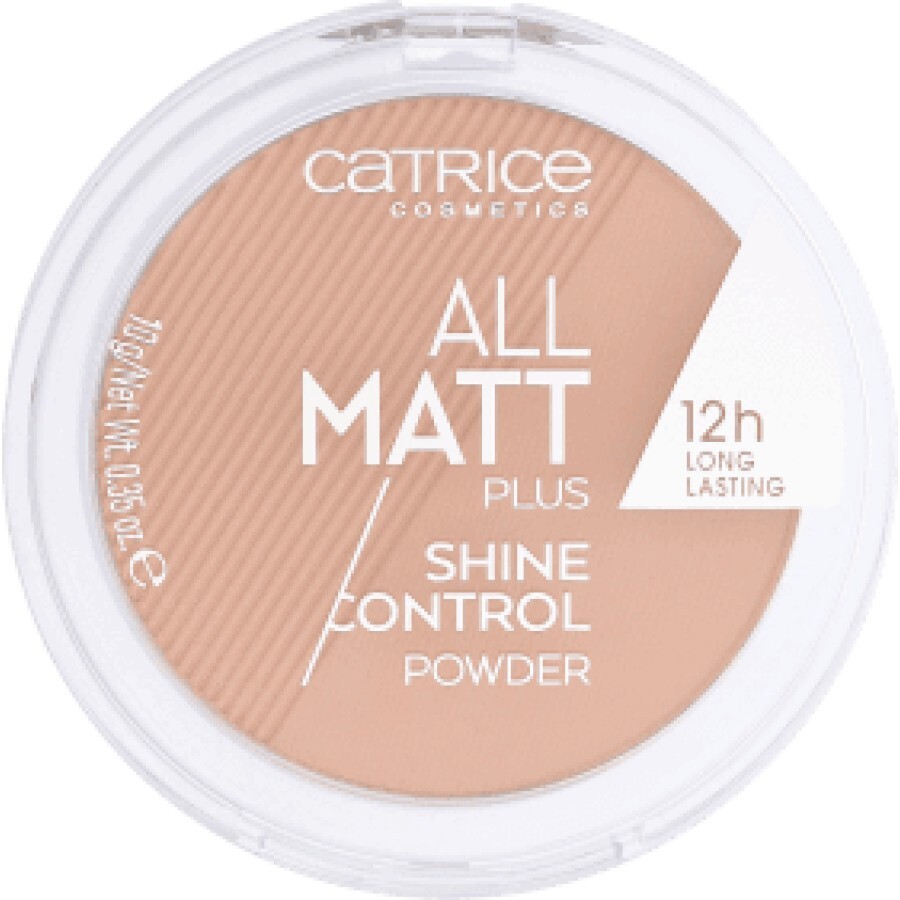 Catrice All Matt Plus Shine Control pudră compactă 025 Sand Beige, 10 g
