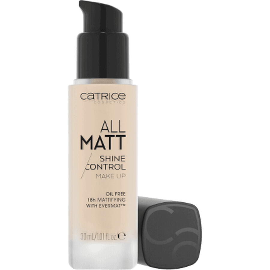 Catrice All Matt Shine Control fond de ten 002N Ivory, 30 ml