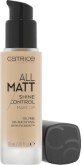 Catrice All Matt Shine Control fond de ten 020N Nude Beige, 30 ml