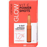 Catrice Glow Vit C Power Shots fiole cu vitamina C, 9 ml