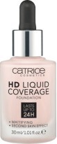 Catrice HD Liquid Coverage fond de ten 002 Porcelain Beige, 30 ml