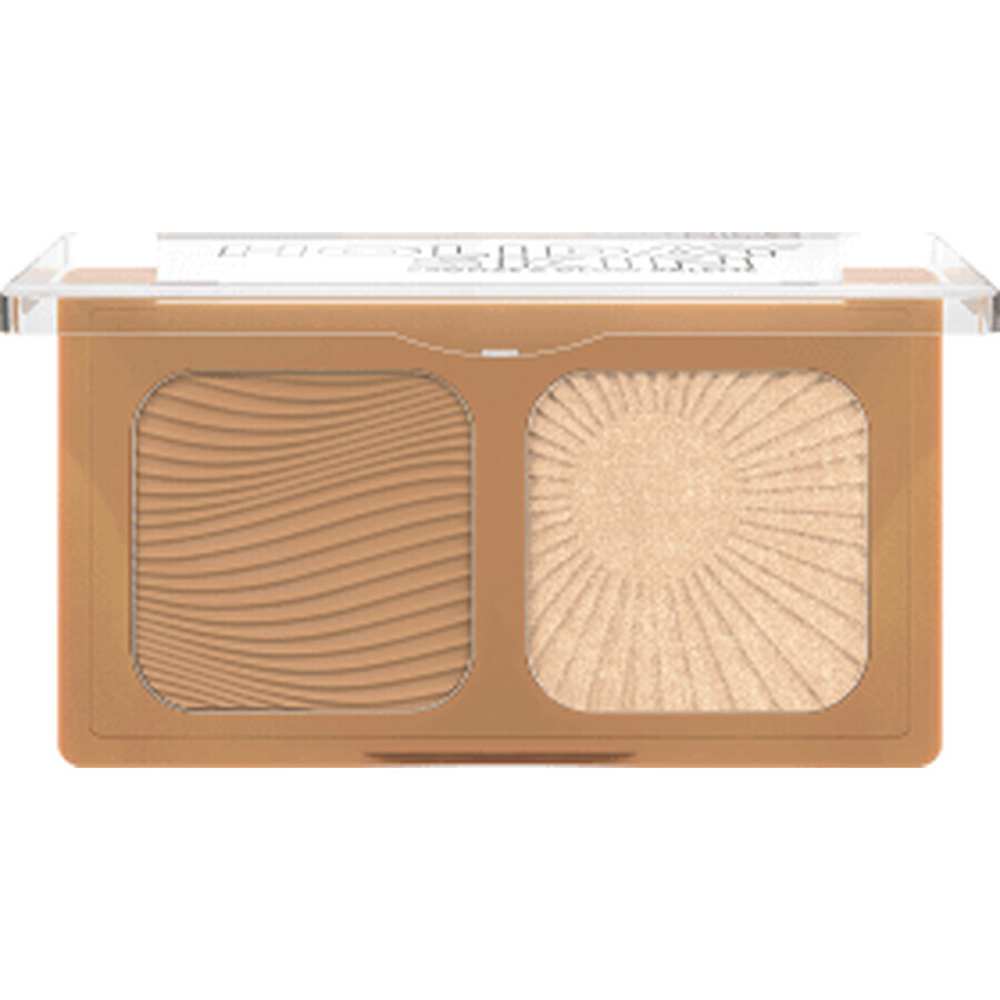 Catrice Holiday Skin paleta duo bronzer și iluminator 010  Out Of Office, 5,5 g