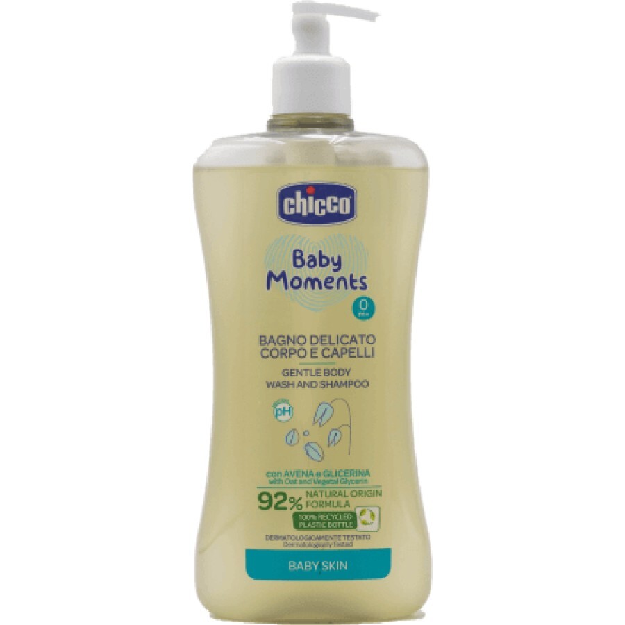 Chicco 2in1 gel de duş şi şampon, 750 ml