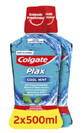 Colgate Apă de gură  Plax Cool Mint 500ml 1+1 gratis