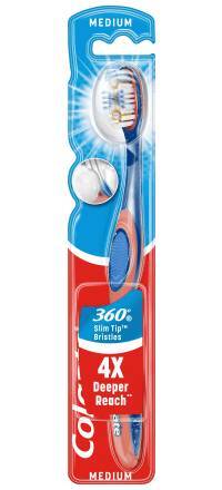 Colgate Perie de dinți 360 Interdental Medium, 1 buc