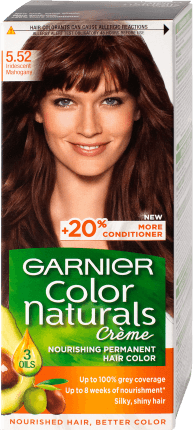 Color Naturals Vopsea de păr permanentă 5.52 Saten Acaju, 1 buc Frumusete si ingrijire