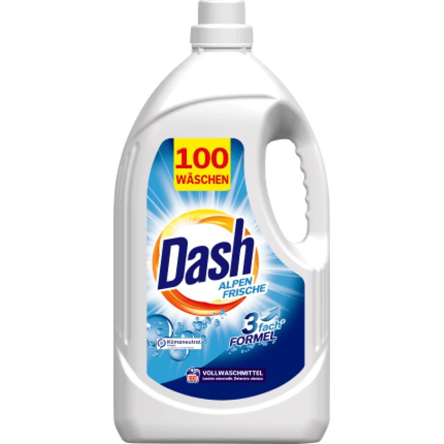 Dash Detergent de rufe Alpen Frische, 5 l