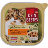 Dein Bestes Hrană umedă cu pui pentru pisici, 100 g