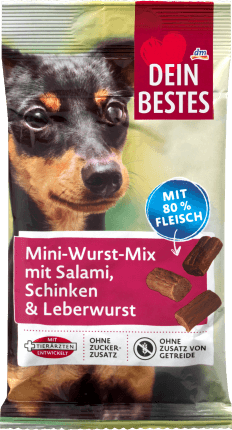 Dein Bestes mini mix de cârnăciori, 60 g