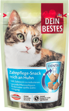 Dein Bestes Pisici gustare & îngrijire dentară, 60 g