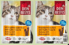 Dein Bestes snack pentru pisici cu carne de găină și rață, 50 g