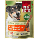 Dein Bestes Sticks-uri pentru câine cu morcovi, 60 g