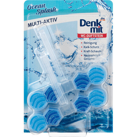 Denkmit odorizant WC Ocean Splash 2x48g, 2 buc