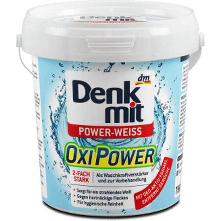 Denkmit oxi power alb soluție de pete, 750 g