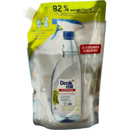 Denkmit soluție curățare sticlă, rezervă, 333 ml