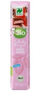 DmBio baton de ciocolată cu lapte cu iaurt și zmeură, 37,5 g