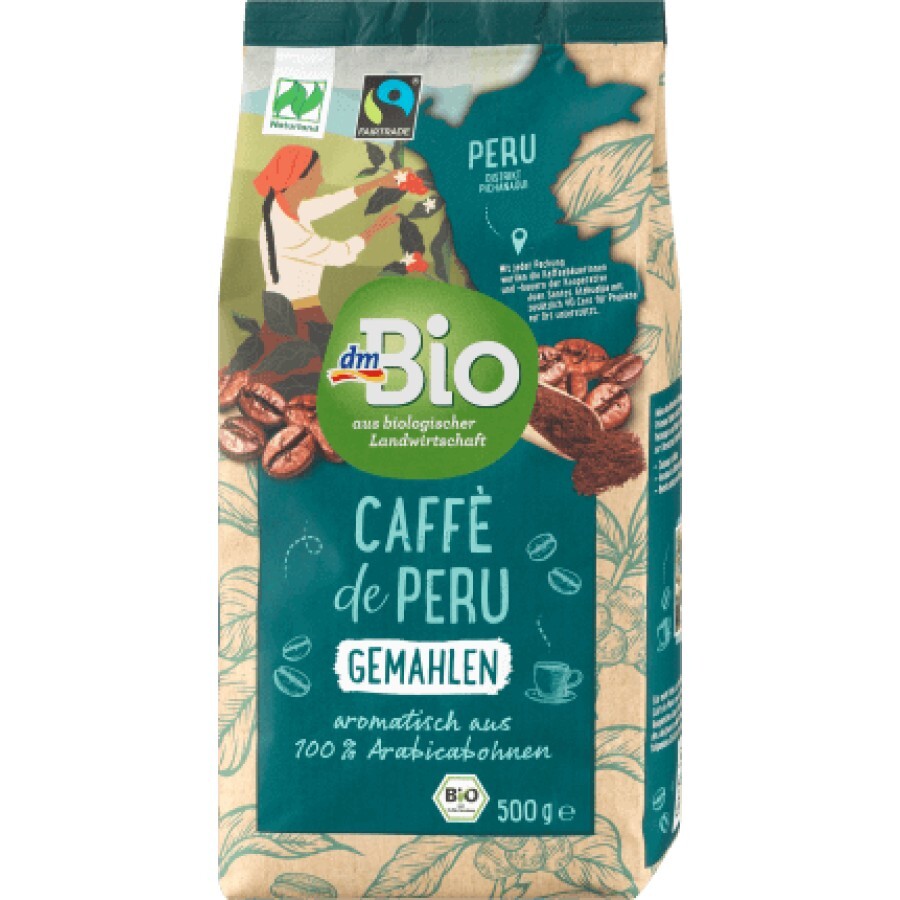 DmBio Cafea măcinată, 500 g