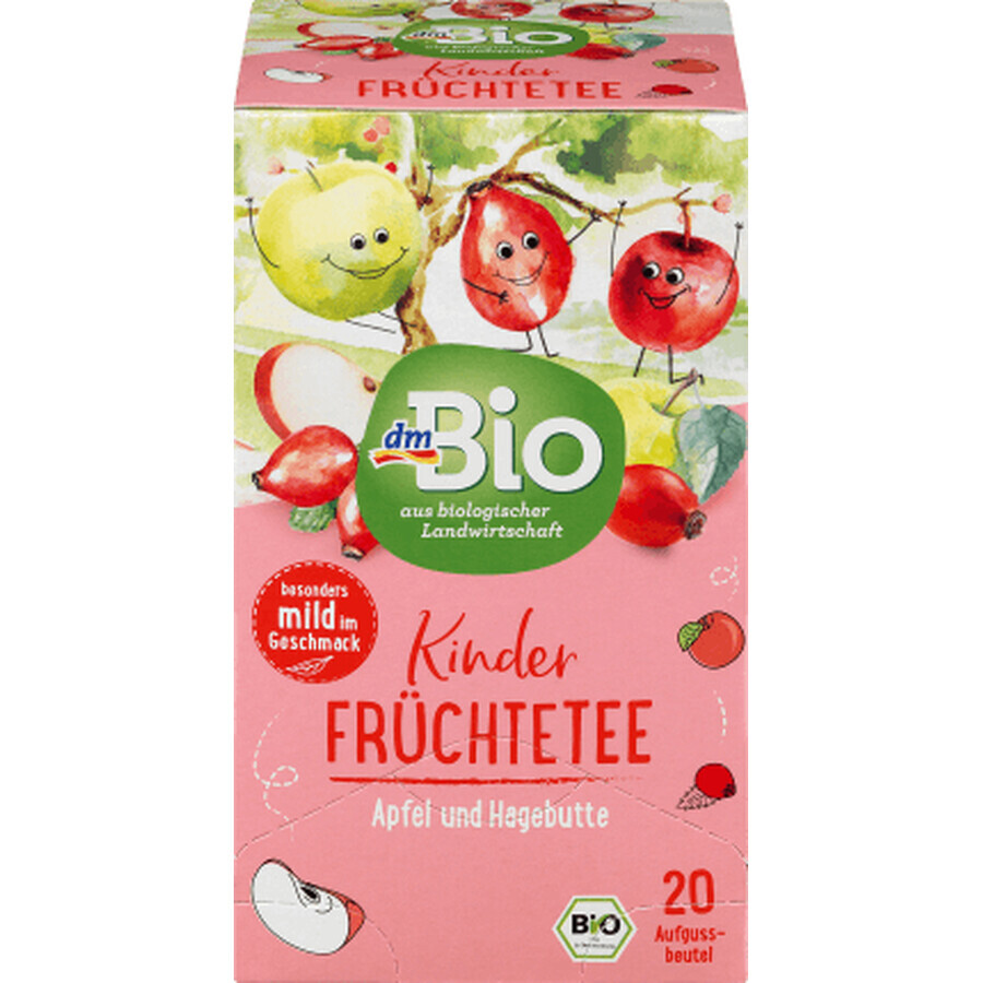 DmBio Ceai de fructe pentru copii ECO, 20 buc