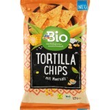 DmBio Chips tortilla cu sare de mare,ECO, 125 g