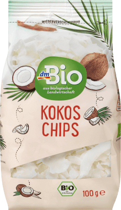 DmBio Chipsuri de cocos, 100 g