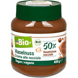 DmBio Cremă de ciocolată tartinabilă cu alune ECO, 400 g