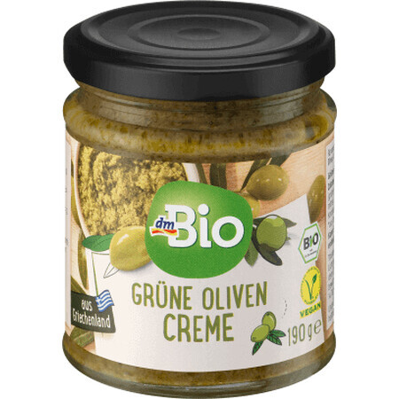 DmBio Cremă de măsline verzi ECO, 190 g