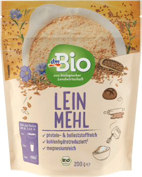 DmBio Făină de in ECO, 200 g