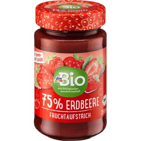DmBio Gem 75% căpșuni, 250 g