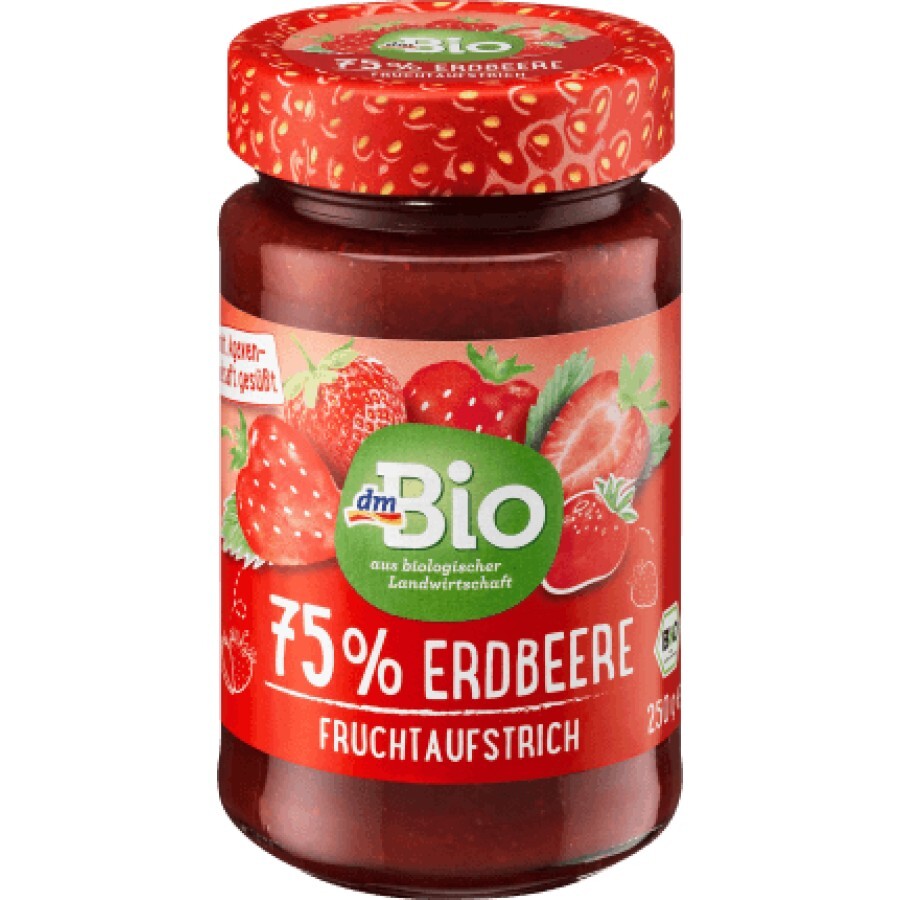 DmBio Gem 75% căpșuni, 250 g