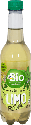 DmBio Limonadă de plante ECO, 430 ml