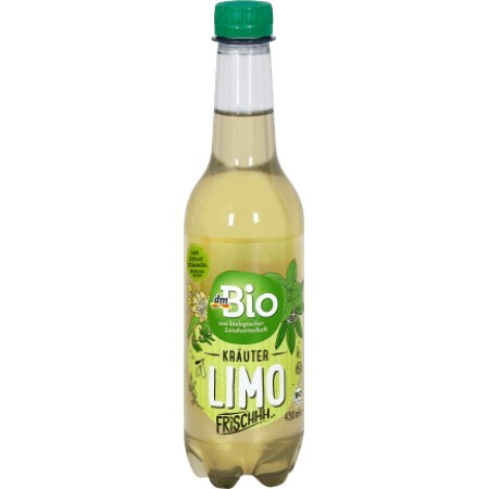 DmBio Limonadă de plante ECO, 430 ml