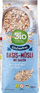 DmBio Musli cu semințe fără gluten ECO, 500 g