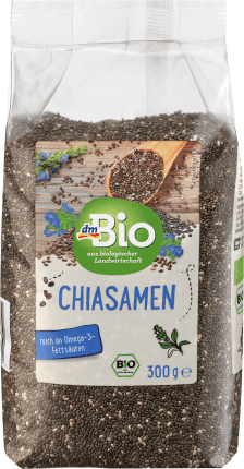la ce sunt bune semințele de chia DmBio Semințe de chia, 300 g