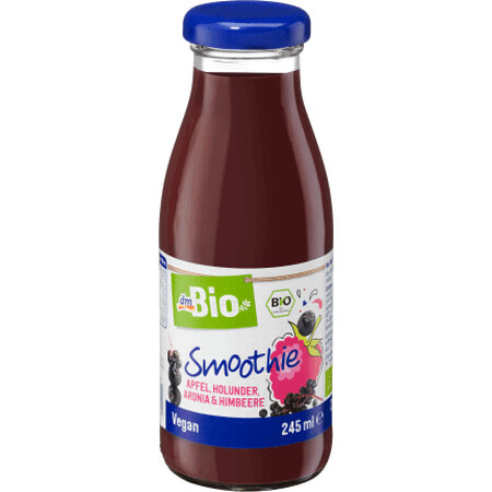 DmBio Smoothie măr și aronia ECO, 245 ml