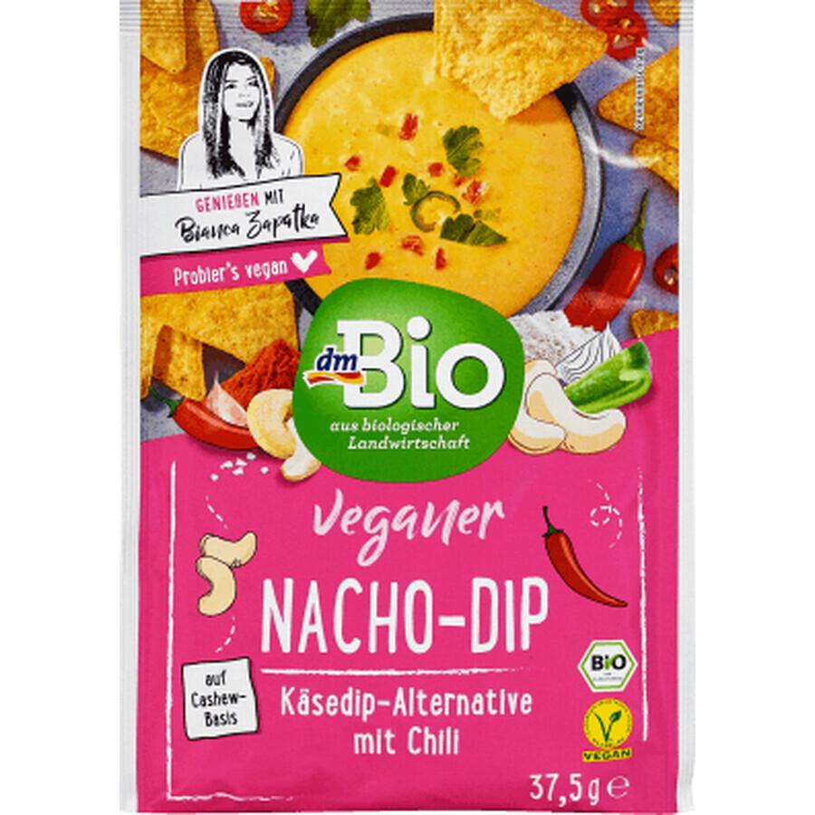 DmBio Sos nachos vegan cu brânză ECO, 37,5 g