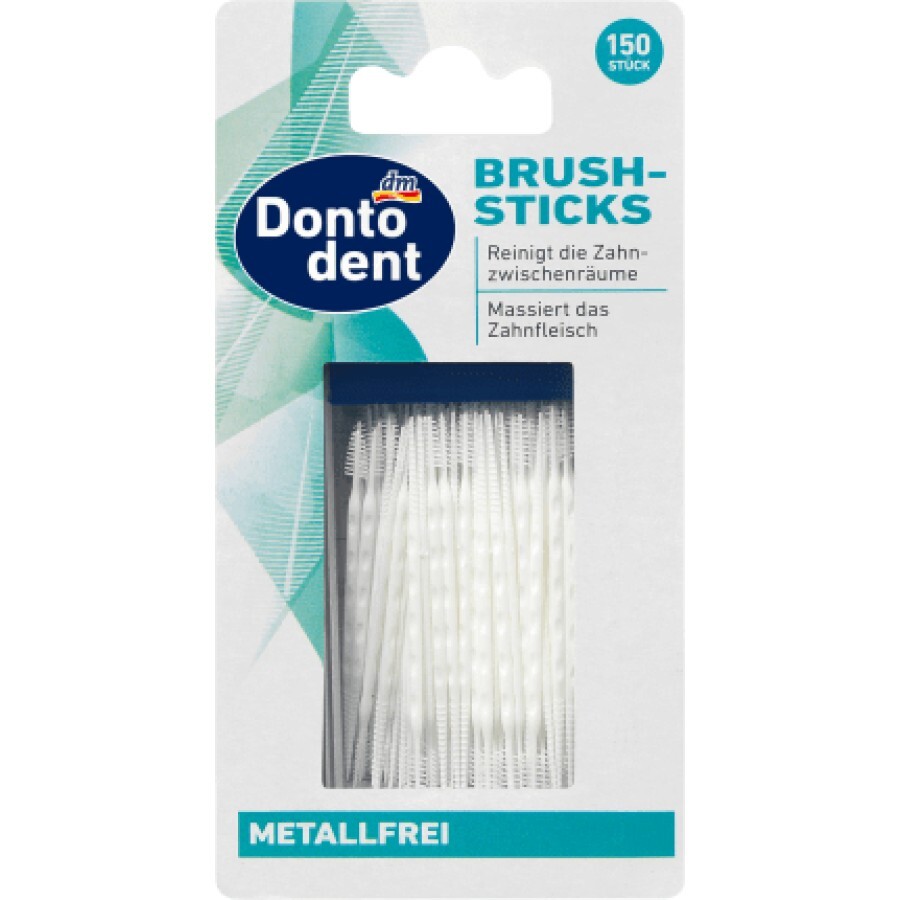 Dontodent Brush Sticks, 150 buc