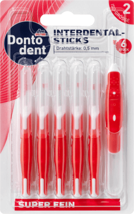 Dontodent Perii interdentare, 6 buc