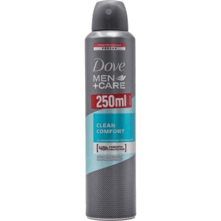 Dove MEN Deodorant spray Clean, 250 ml
