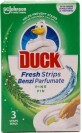 Duck Benzi parfumate pentru toaletă pin, 3 buc