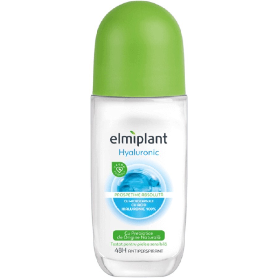 Elmiplant Deodorant antiperspirant roll on hyaluronic, 50 ml