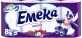 Emeka H&#226;rtie igienică albă paradise, 8 buc