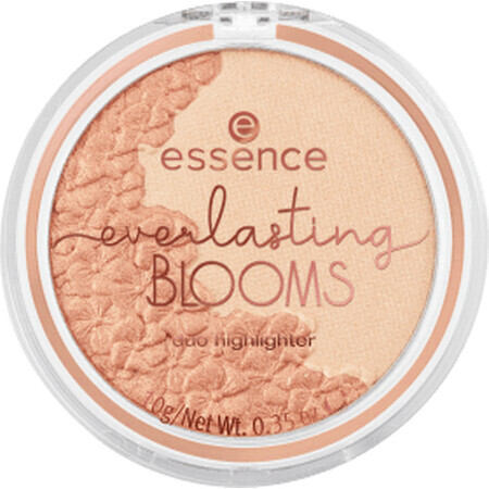 Essence Cosmetics everlasting BLOOMS duo highlighter iluminator Bloom Wild & Shine Bright!, 10 g
