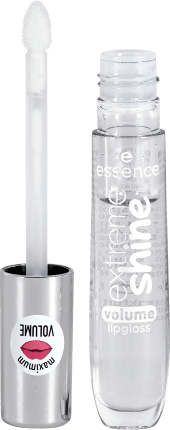 Essence Cosmetics Extreme Shine Volume luciu de buze 01 Crystal Clear, 5 ml