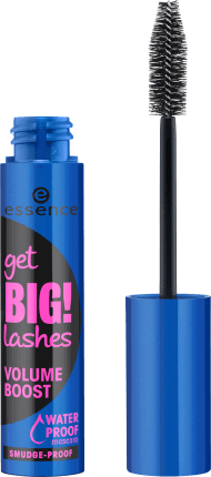 Essence Cosmetics Get Big! Lashes Mascara Volume Boost Waterproof 01 Black, 12 ml Frumusete si ingrijire