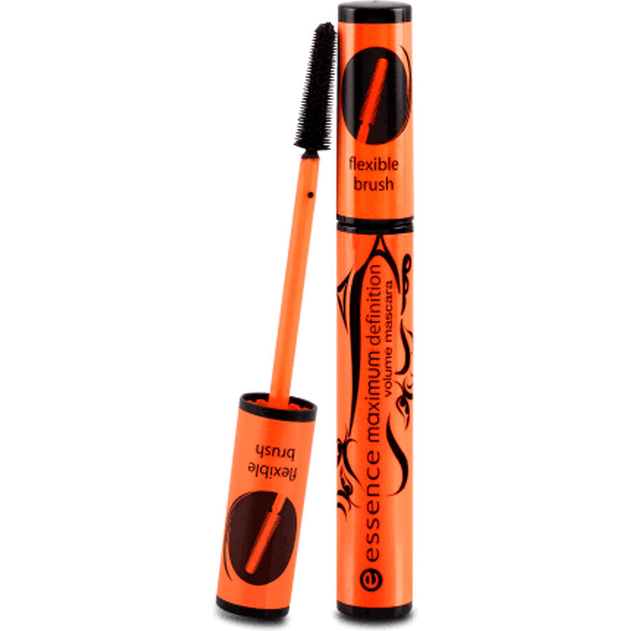 Essence Cosmetics Maximum Definition volume mascara 01 Black, 8 ml