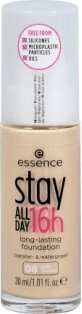 Essence Cosmetics Stay All Day 16h Long-Lasting fond de ten 08 Soft Vanilla, 30 ml