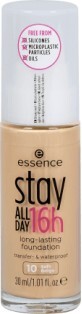 Essence Cosmetics Stay All Day 16h Long-Lasting fond de ten 10 Soft Beige, 30 ml