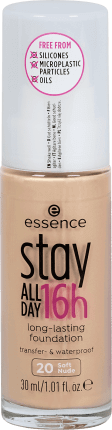 Essence Cosmetics Stay All Day 16h Long-Lasting fond de ten 20 Soft Nude, 30 ml
