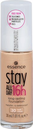 Essence Cosmetics Stay All Day 16h Long-Lasting fond de ten 30 Soft Sand, 30 ml